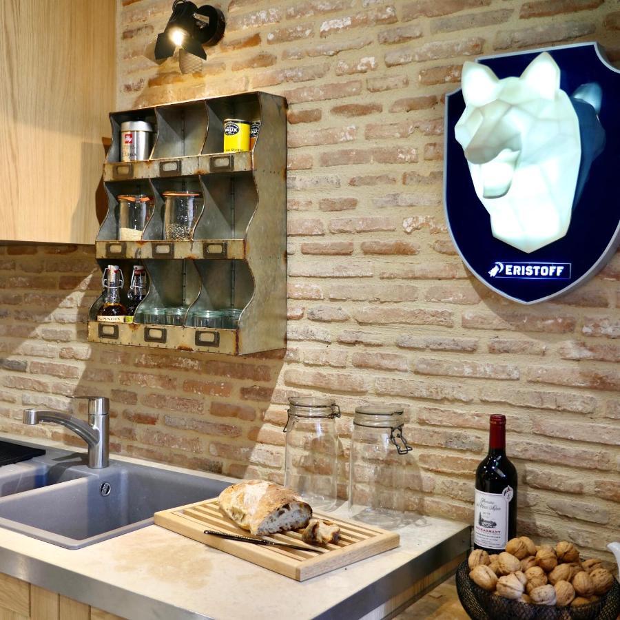 In Sarlat Luxury Rentals, Medieval Center - Loft Stella Matutina -2P-Ascenseur-Climatisation 외부 사진