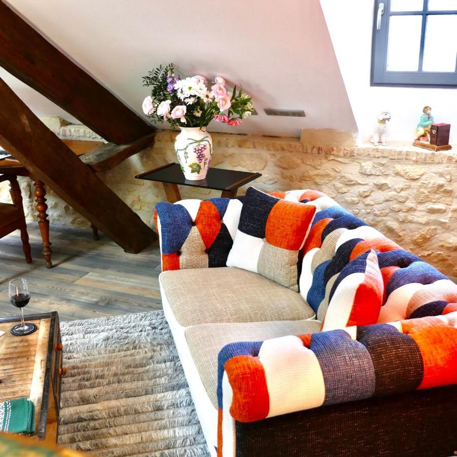 In Sarlat Luxury Rentals, Medieval Center - Loft Stella Matutina -2P-Ascenseur-Climatisation 외부 사진