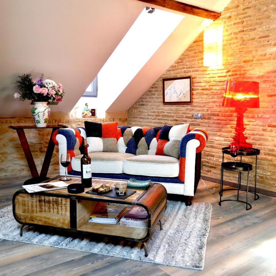 In Sarlat Luxury Rentals, Medieval Center - Loft Stella Matutina -2P-Ascenseur-Climatisation 외부 사진
